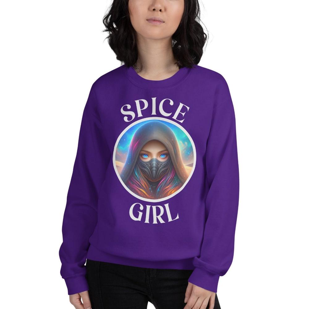 Spice Girl Sweatshirt - Purple Color - https://ascensionemporium.net
